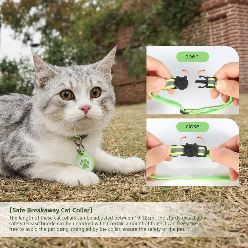 OEM/ODM Reflective Cat Collars with Custom Logo