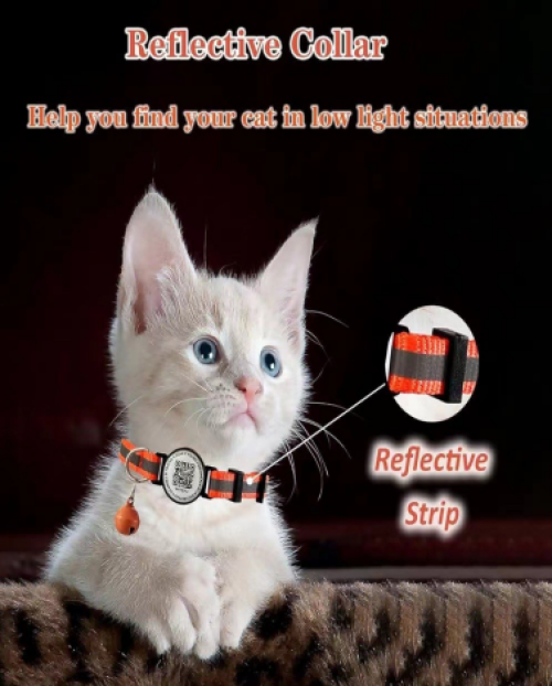 Wholesale Smart Cat Collars with QR ID Tag