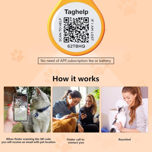 Wholesale Smart Cat Collars with QR ID Tag