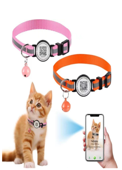 Wholesale Smart Cat Collars with QR ID Tag