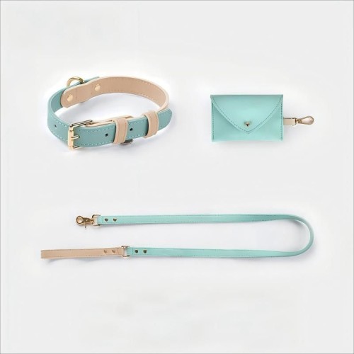 Dogs Collar + Leash + Poop Bag set-LDK-PC-046 set